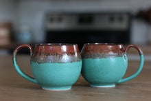 Load image into Gallery viewer, Green Patina Mug
