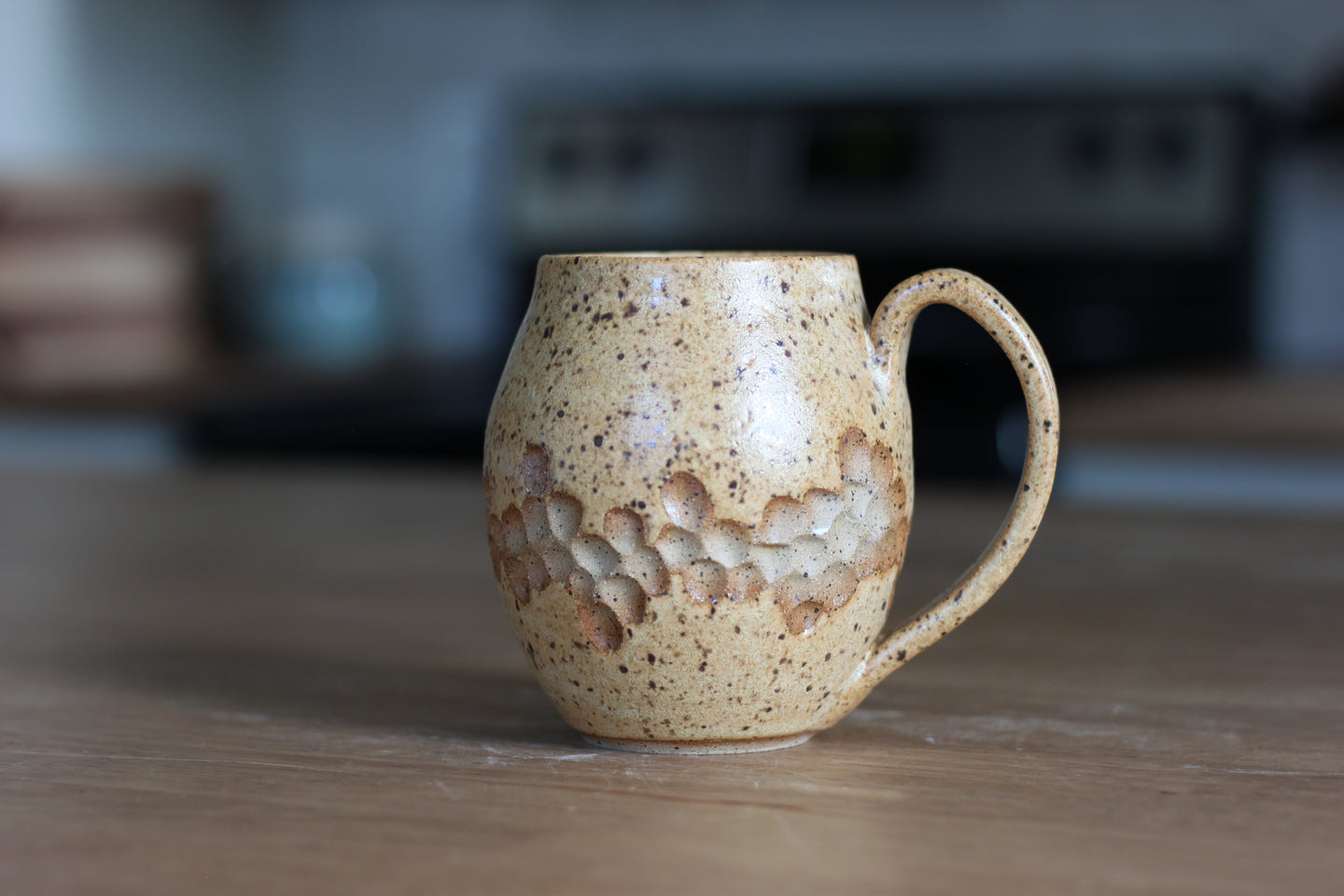 Golden Honeycomb Mug