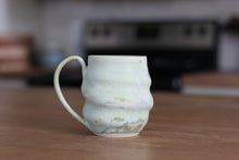 Load image into Gallery viewer, Sea Foam Spiral Mug
