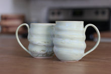 Load image into Gallery viewer, Sea Foam Spiral Mug
